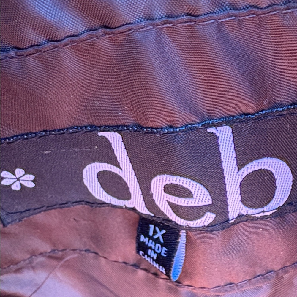 Deb Chocolate Sleeveless Vest - Picture 2 of 3